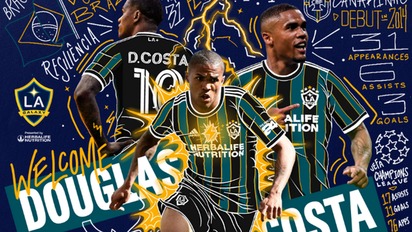 Former Bayern Munich Douglas Costa joins LA Galaxy